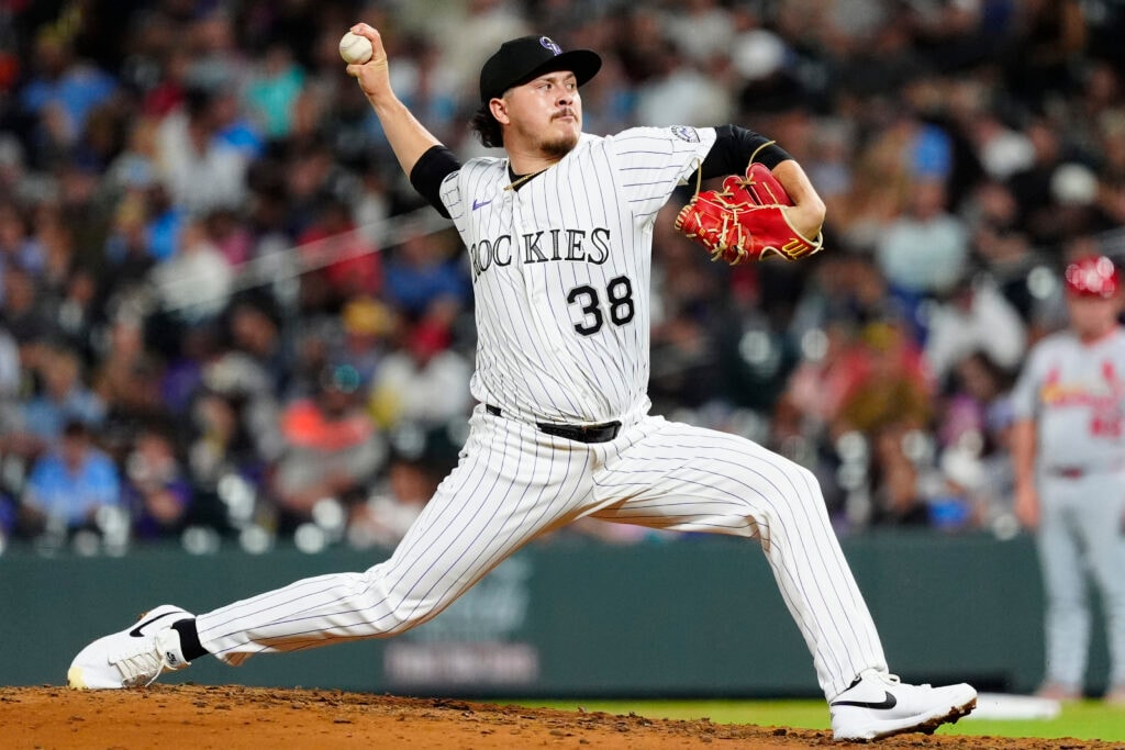 Marlins reportedly acquire Rockies reliever Victor Vodnik in deal for Connor Norby and Aiden May