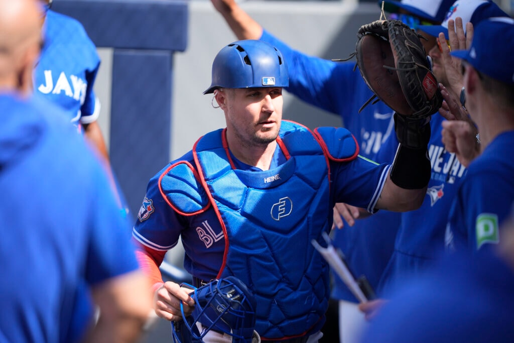 Angels add catcher Tyler Heineman from Blue Jays for cash consideration