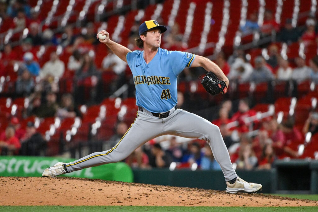 Jake Woodford opts out of Brewers minor league deal, triggering a three-day roster decision