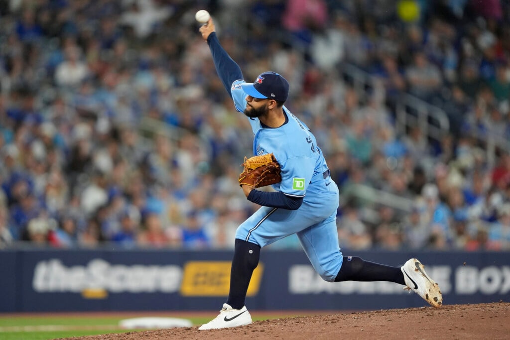 Blue Jays DFA Simeon Woods Richardson, making room on the roster with a corresponding recall
