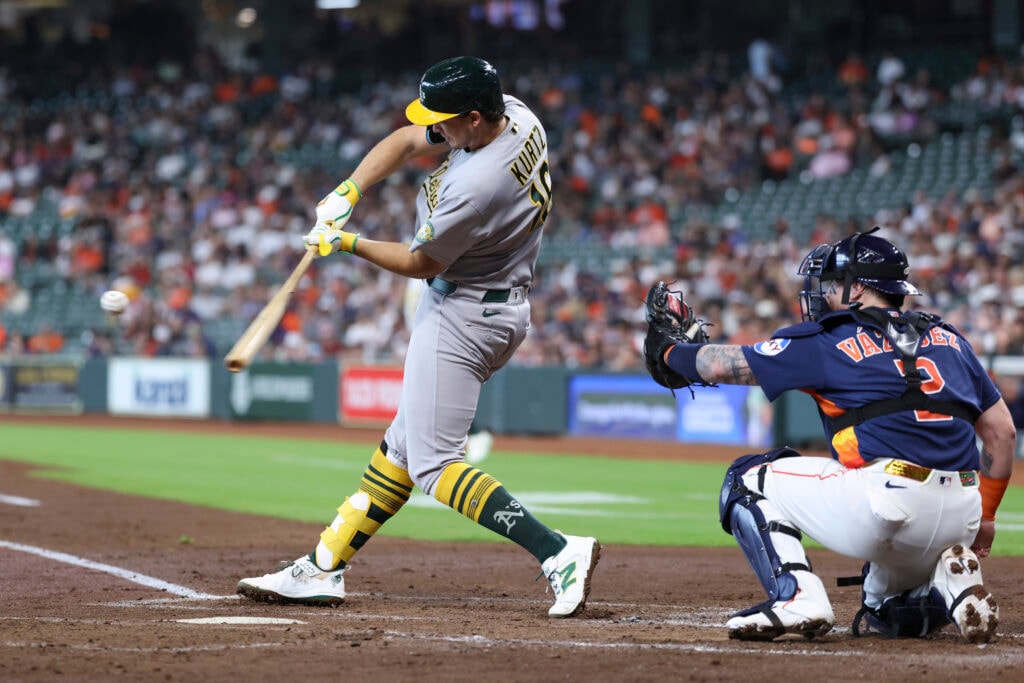 Athletics first baseman Nick Kurtz expected to be sidelined through August after PRP injection