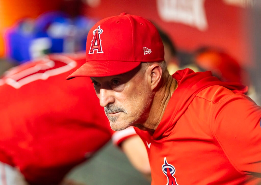 Angels dismiss pitching trio, shift to interim leadership on staff