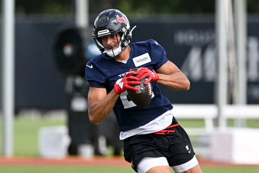Texans WR Jayden Higgins tears ACL, ending 2026 season
