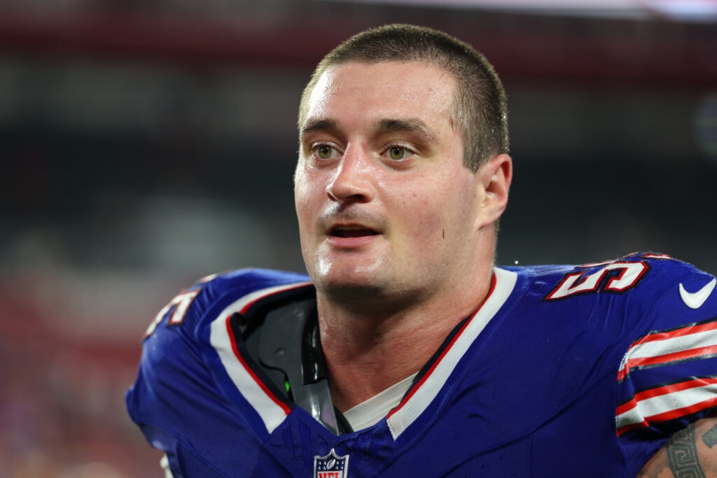 Michael Hoecht’s Achilles recovery keeps Bills’ camp plans uncertain