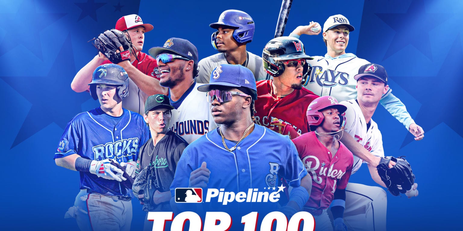 MLB releases an updated in-season prospect rankings refresh, debuting new Top 100 and Top 30 lists