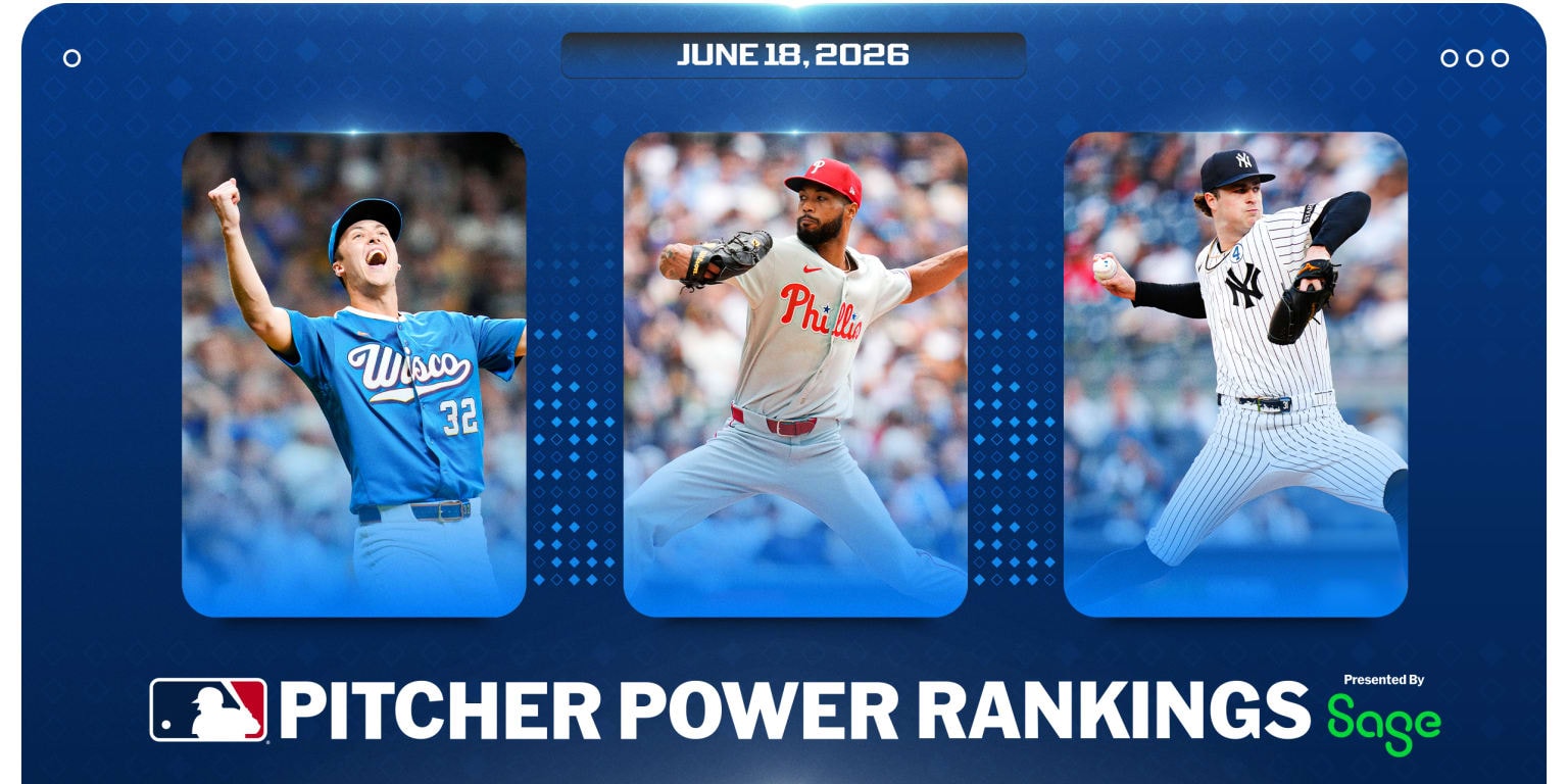 Schlittler holds steady as MLB’s Starting Pitcher Power Rankings reshuffle the top tier
