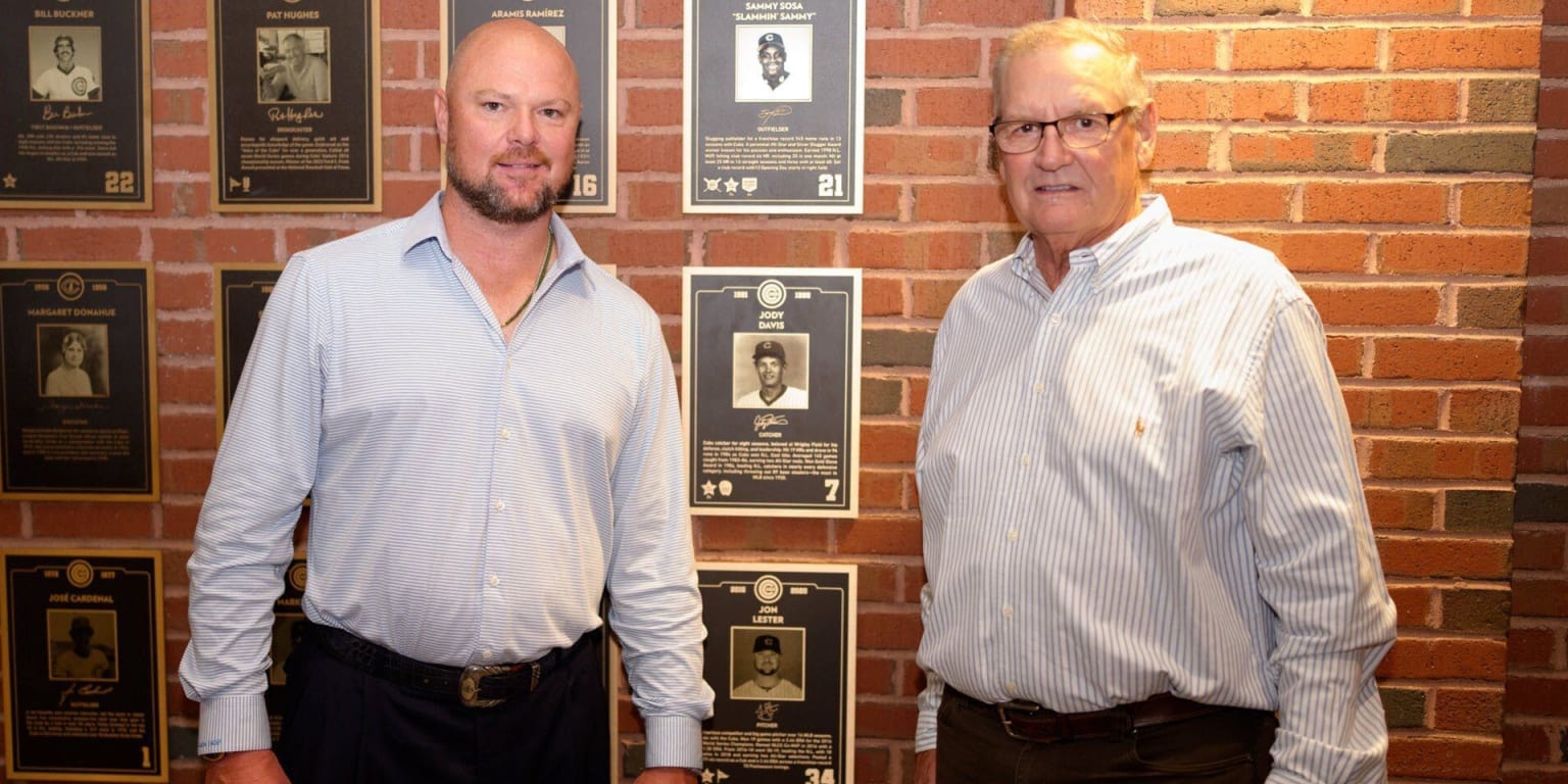 Lester, Davis inducted into Cubs Hall of Fame, tied to the culture of winning at Wrigley