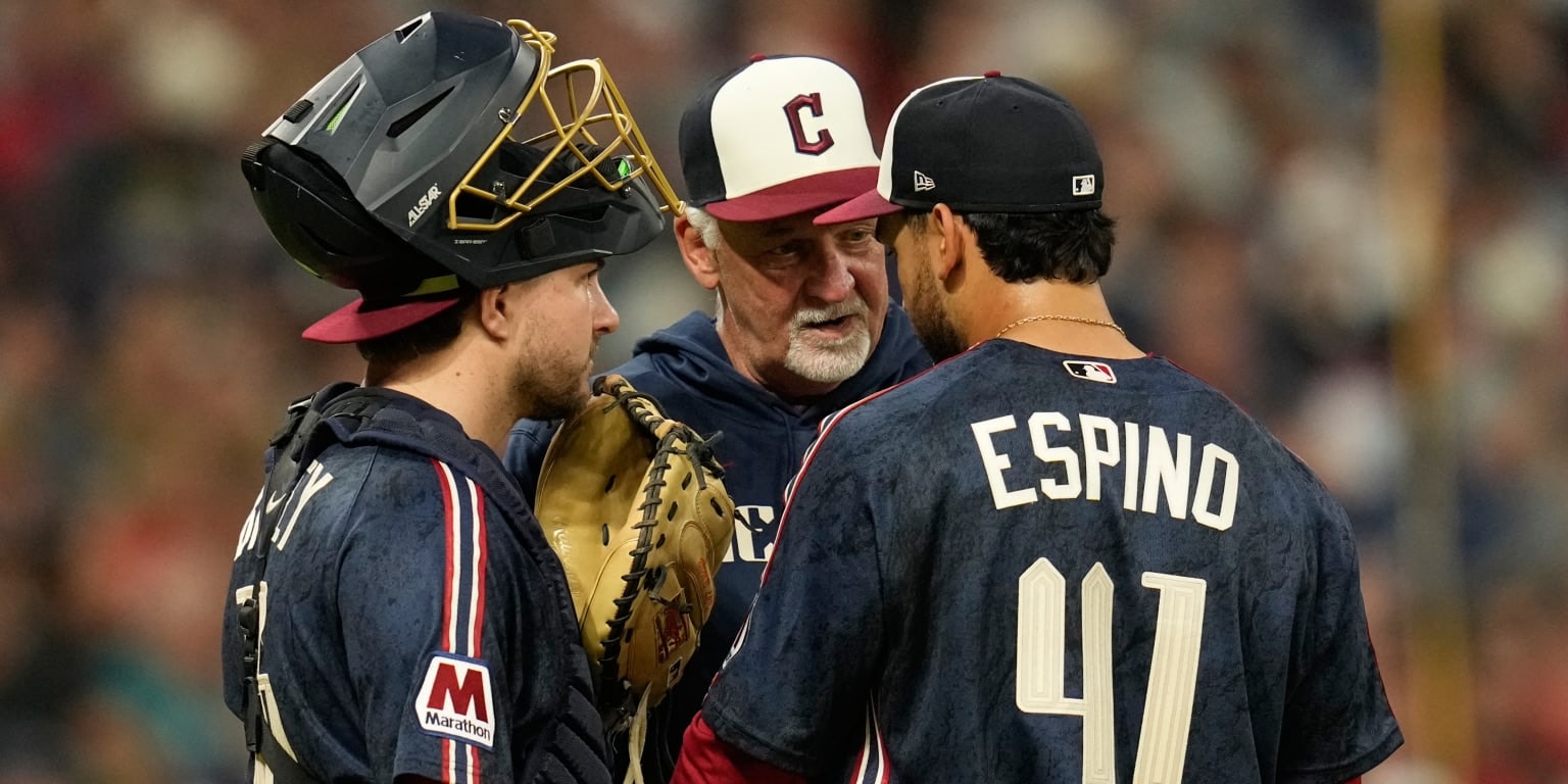 Guardians option Daniel Espino after bullpen stretch, recall Franco Aleman