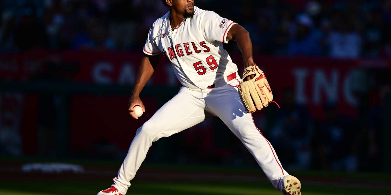 José Soriano survives an early comebacker, tosses five scoreless but exits after 76 pitches