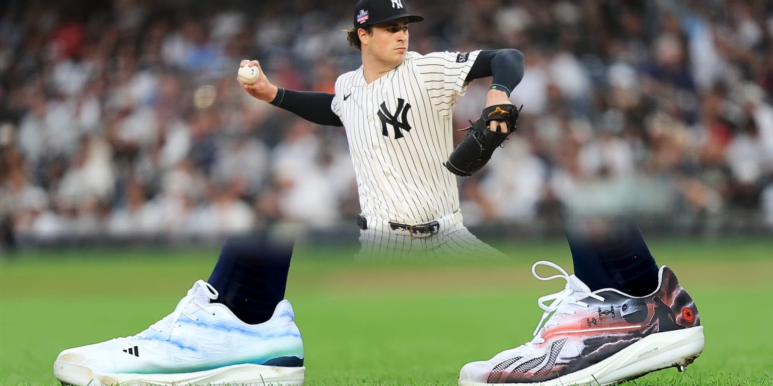 Yankees’ Cam Schlittler leans into Star Wars with dual-contrast cleats for Players’ Weekend
