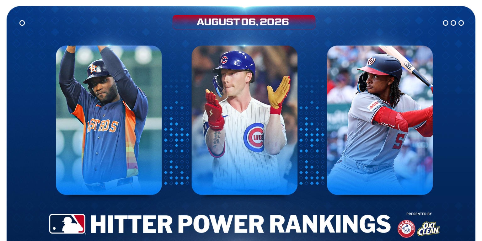 MLB’s latest hitter power rankings highlight an unusually deep OPS surge, with Contreras among the standouts