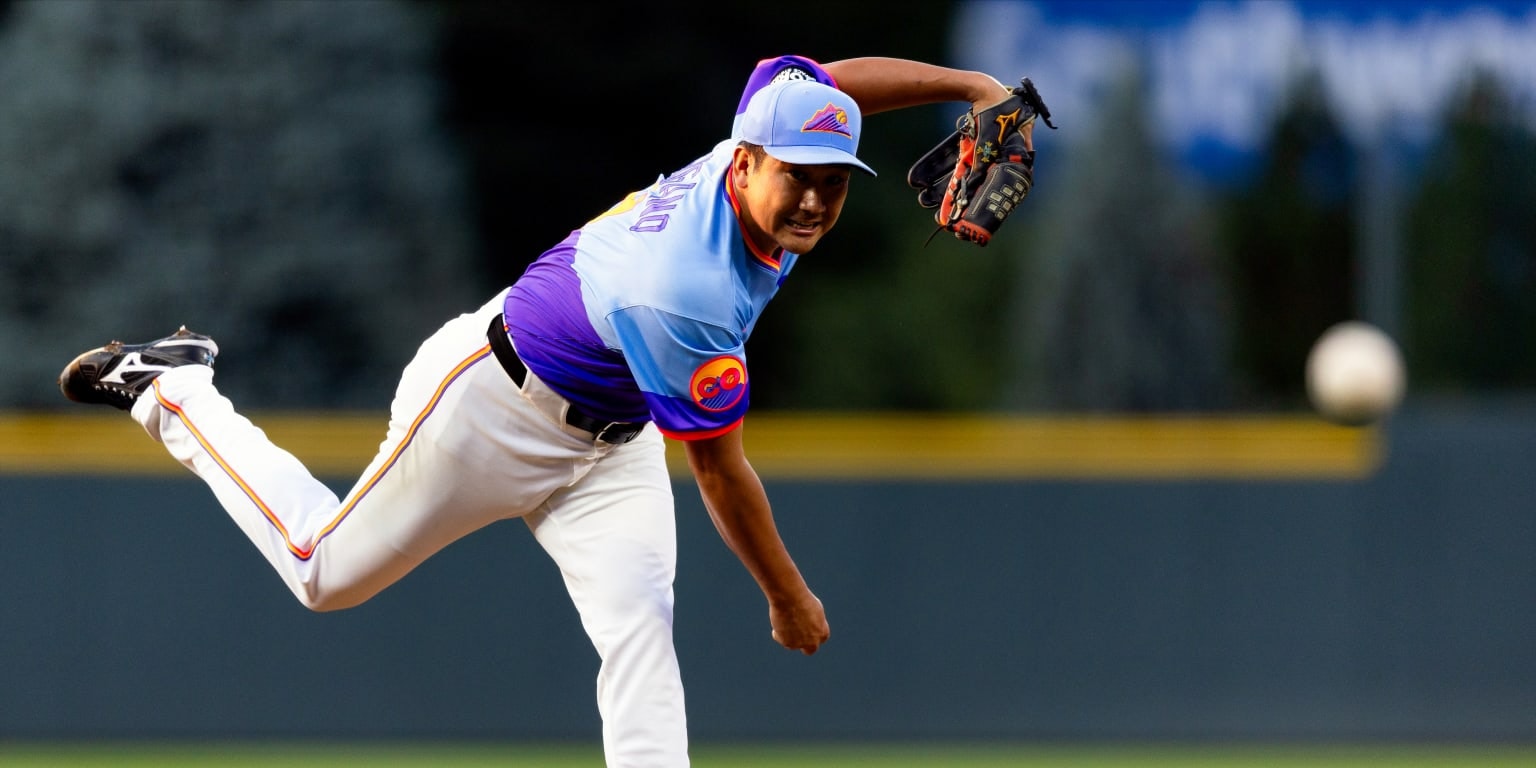 Tomoyuki Sugano’s Coors Field showing gives Rockies fans a possible sendoff before the Deadline