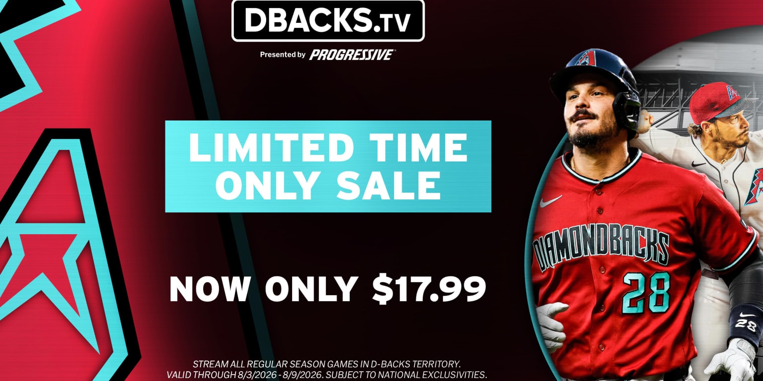 Diamondbacks launch limited-time deal for DBACKS.TV at $17.99