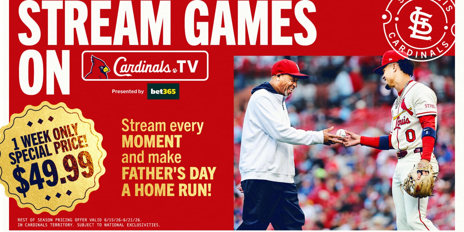 Cardinals.TV rolls out Father's Day deal at $49.99, running through June 21