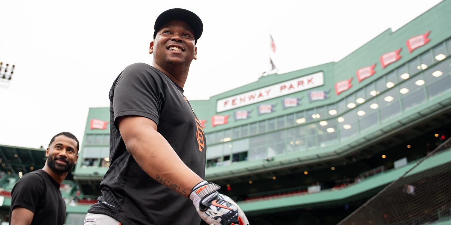 Rafael Devers says he’s “very happy to be back” for Fenway return with Giants