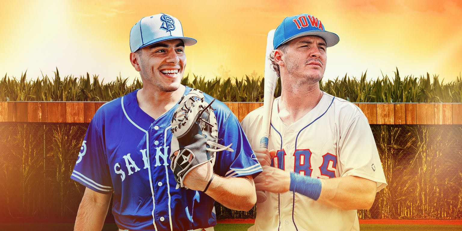 MLB previews 2026 Field of Dreams uniforms for the St. Paul Saints and Iowa Cubs