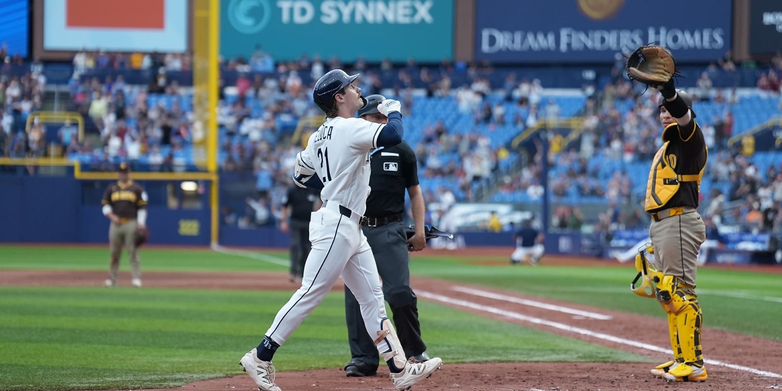 Jonny DeLuca’s ninth-inning homer off Mason Miller sparks Rays’ walk-off win in the 11th
