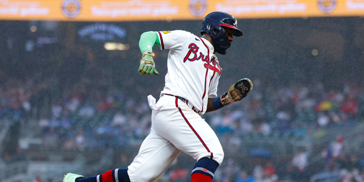 Michael Harris II removed after first inning with lower back tightness as Braves host Giants