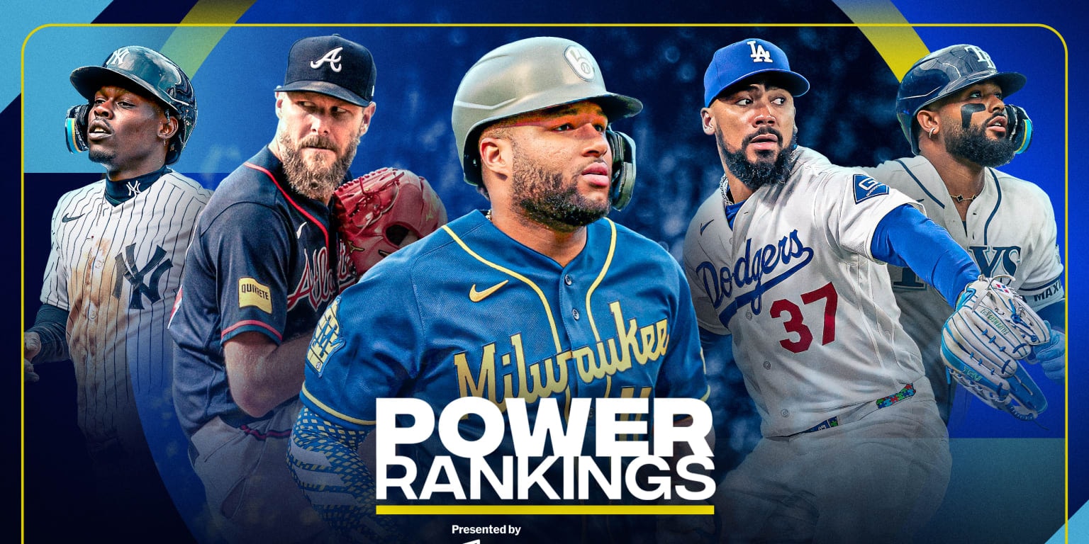 Rays land at No. 4 as MLB’s Power Rankings sharpen for October push