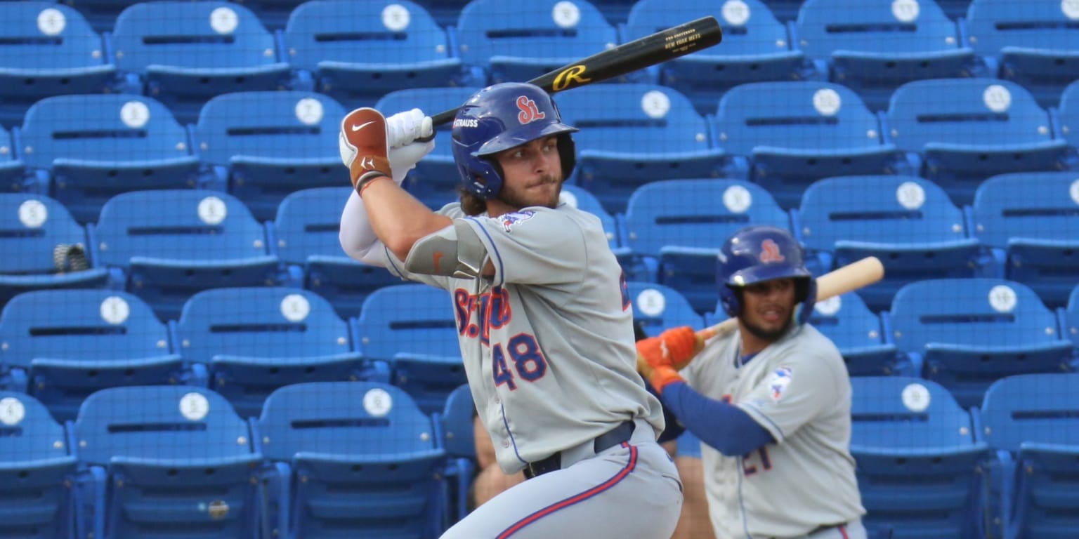 Mets prospect Aiden Robbins sends first pro homer over 400-foot mark at Single-A