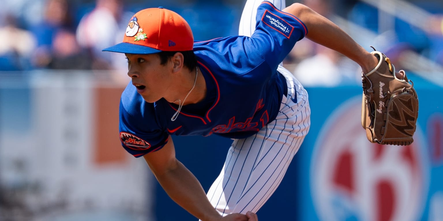 Mets top prospect Jonah Tong’s family turns up in Binghamton for a Double-A bobblehead night
