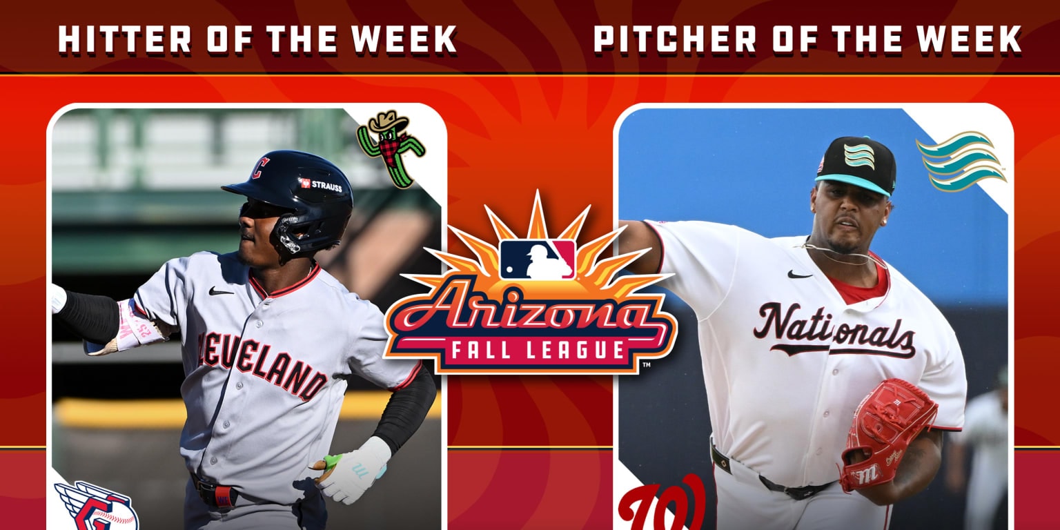 Welbyn Francisca earns Arizona Fall League Hitter of the Week, Jarlin Susana named Pitcher of the Week