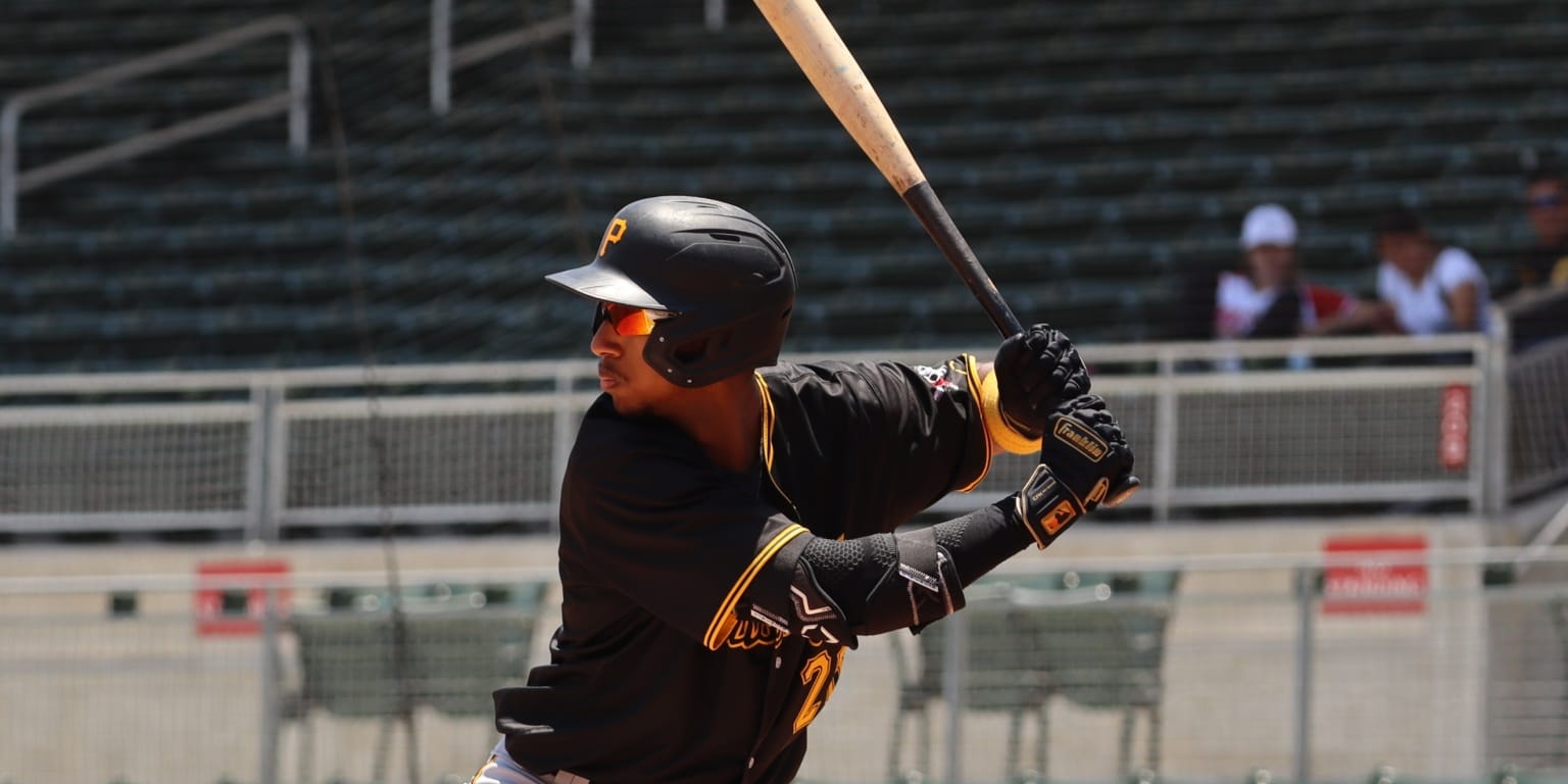 Edward Florentino’s power surge continues as Pirates’ No. 2 prospect homers for third straight game at High-A