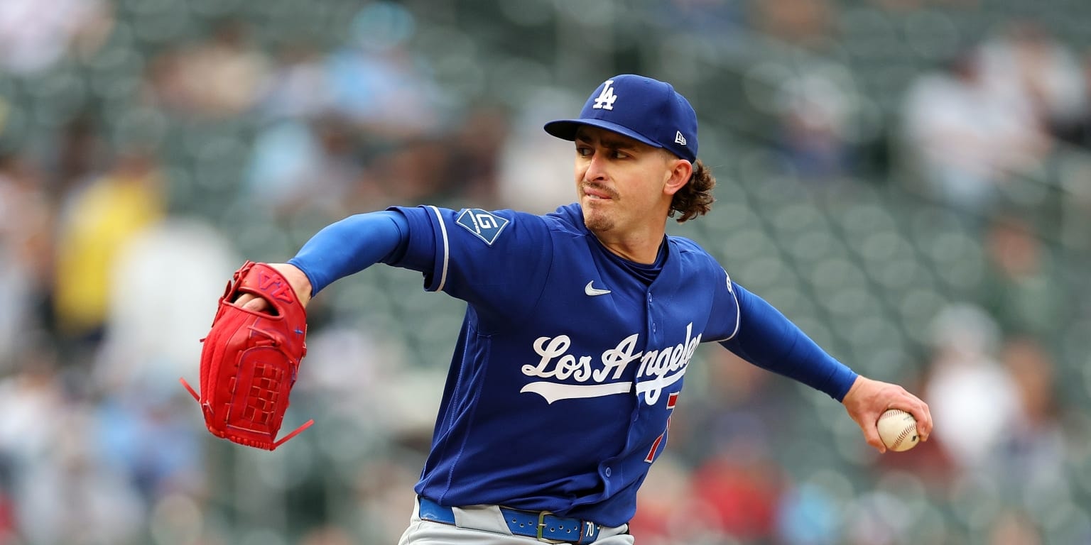 Justin Wrobleski turns in seven innings as Dodgers roll past Twins after 28-minute delay