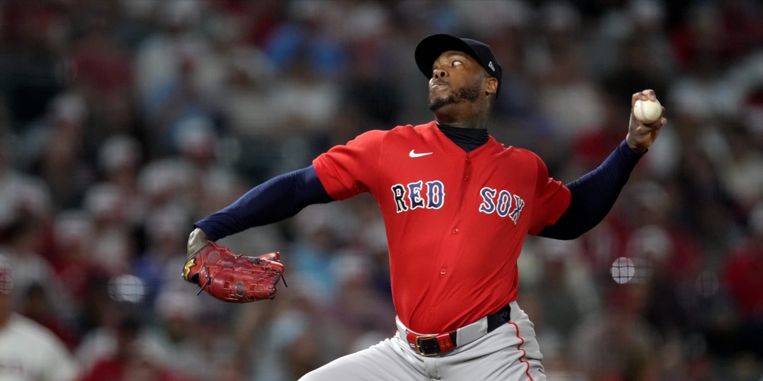 Red Sox reliever Aroldis Chapman breaks MLB all-time mark for strikeouts by a reliever