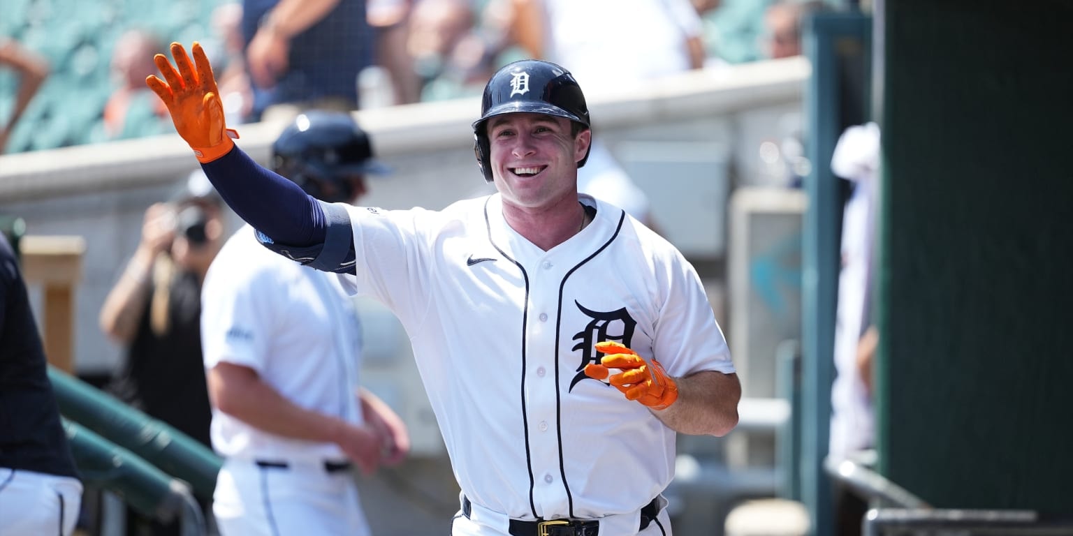 Colt Keith finally gets his first 2026 homer, and the Tigers celebrate the moment (with a little mischief)
