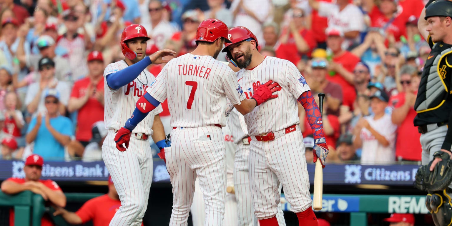 Trea Turner’s burst and Phillies offense answer Paul Skenes again as Philadelphia wins 10-6