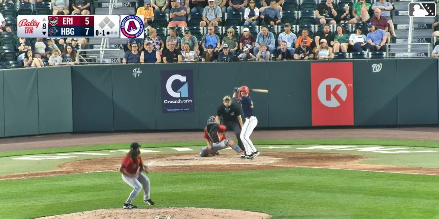 Nationals prospect Ethan Petry celebrates his 22nd birthday with two home runs for Harrisburg
