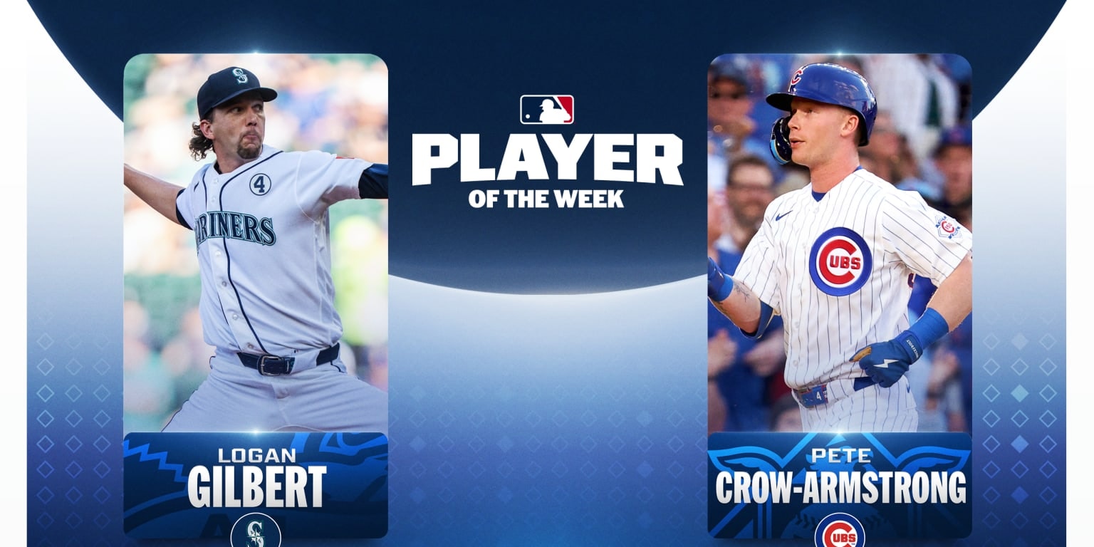 Crow-Armstrong and Gilbert named Players of the Week as Athletics’ Colby Thomas wins Play of the Week