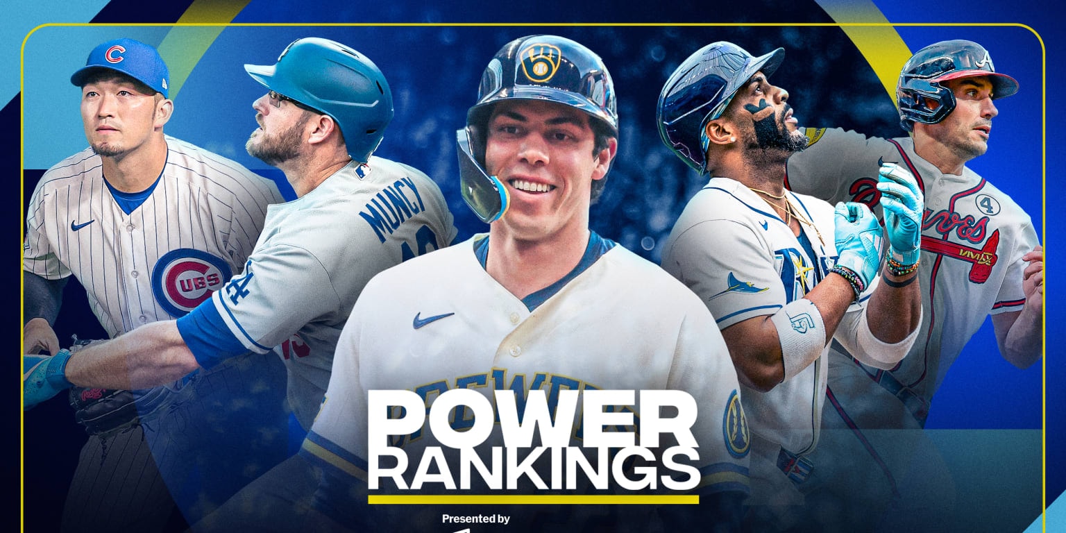 Brewers reach No. 1, Dodgers settle at No. 2 in MLB’s latest Power Rankings