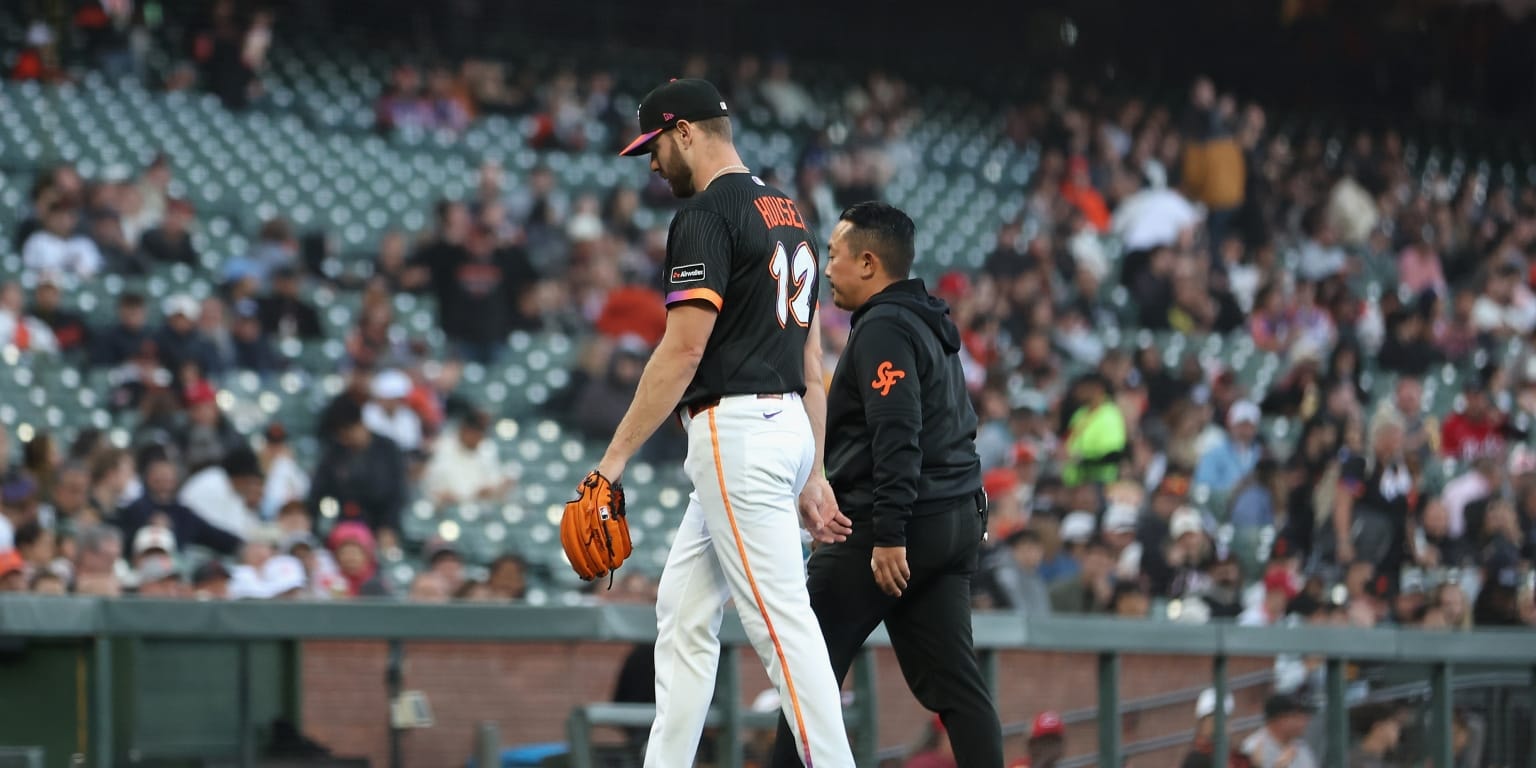 Giants place Adrian Houser on 15-day IL with right forearm strain, call up Braxton Roxby
