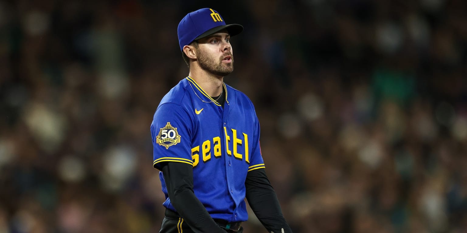 Mariners’ Matt Brash placed on injured list again with right lat strain