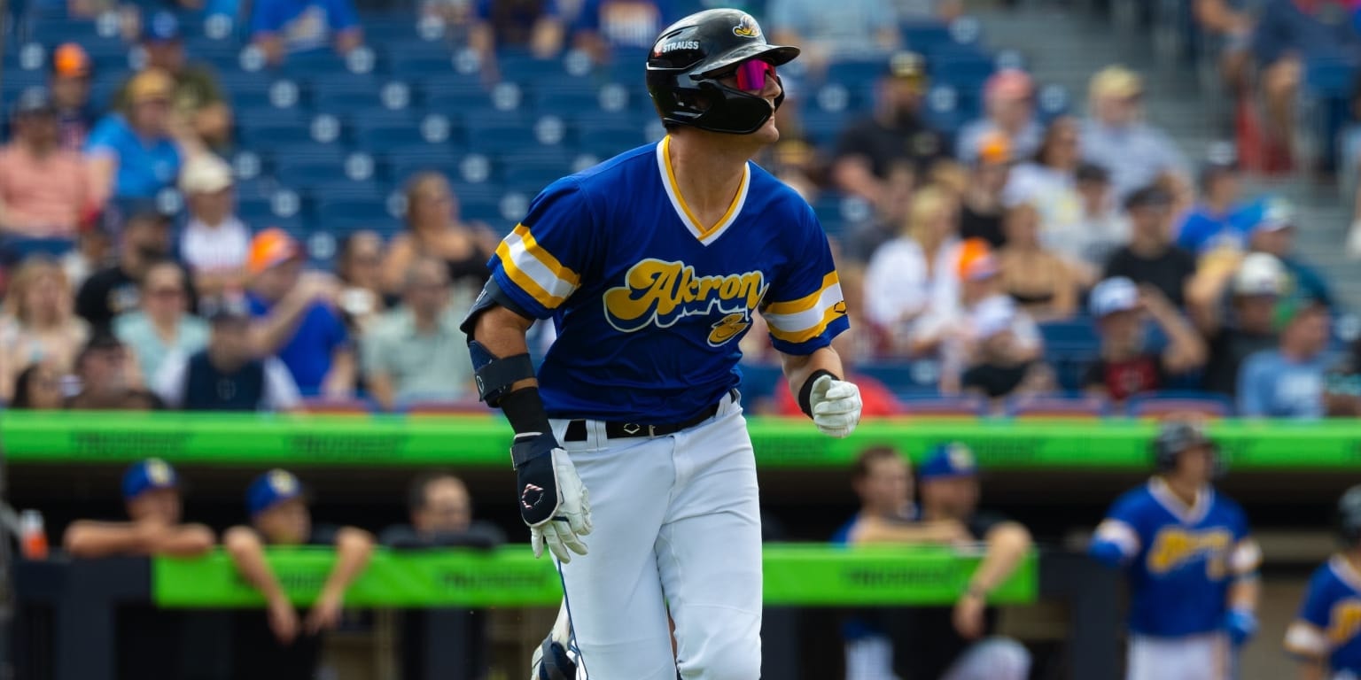 Nolan Schubart’s power surge continues as Guardians No. 24 prospect goes deep twice for Akron