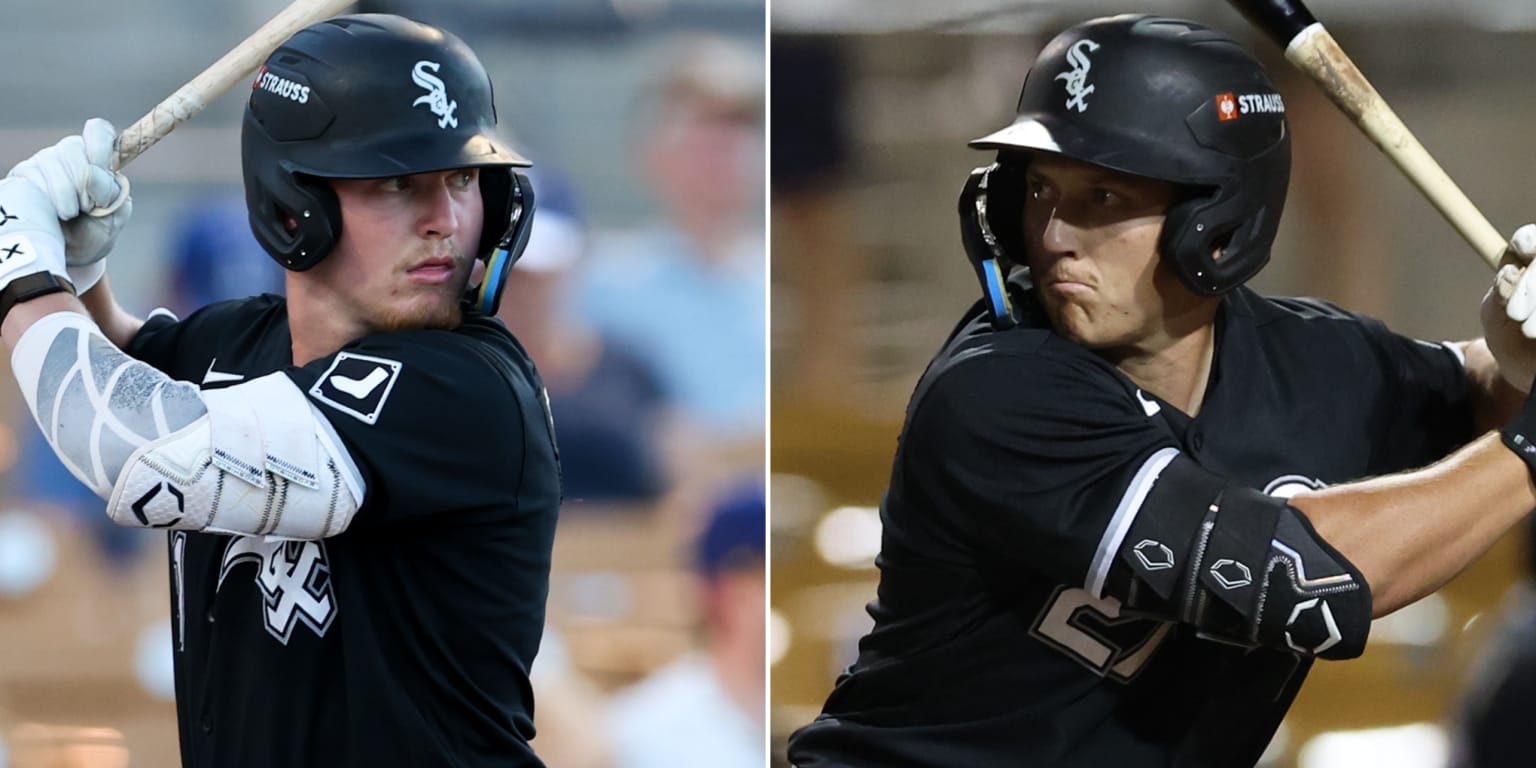 White Sox Fall League roommates Bonemer and Shelton talk swings, then both go deep again