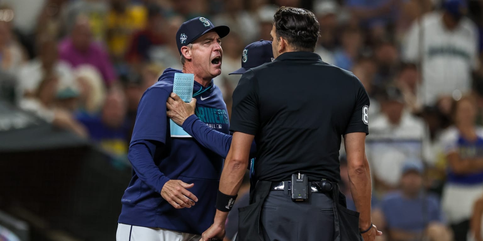 Mariners manager Dan Wilson ejected again over ABS dispute as Rays game turns tense