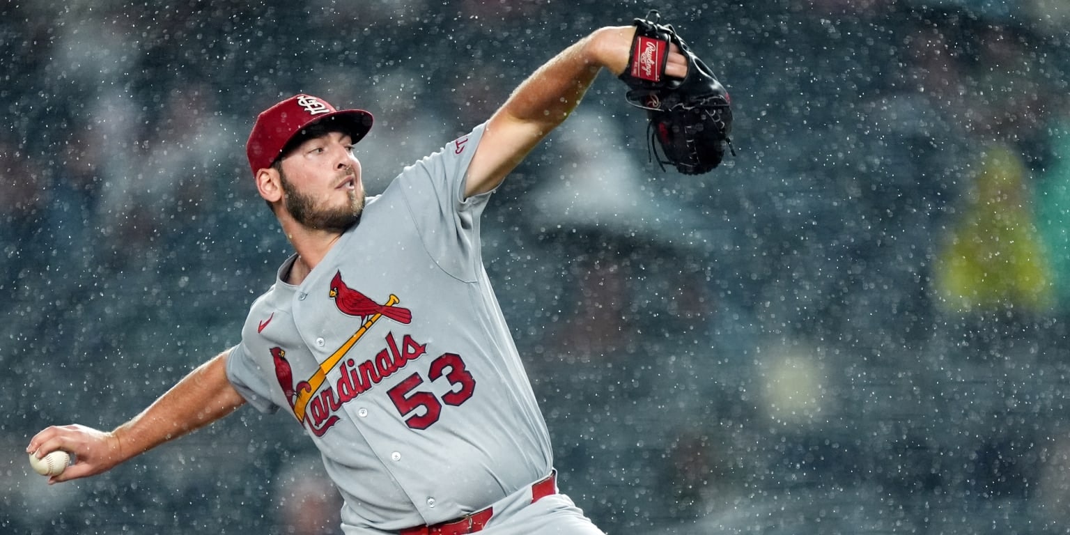 Rain delay and a first-inning power outage couldn’t derail Andre Pallante as the Cardinals beat the Yankees