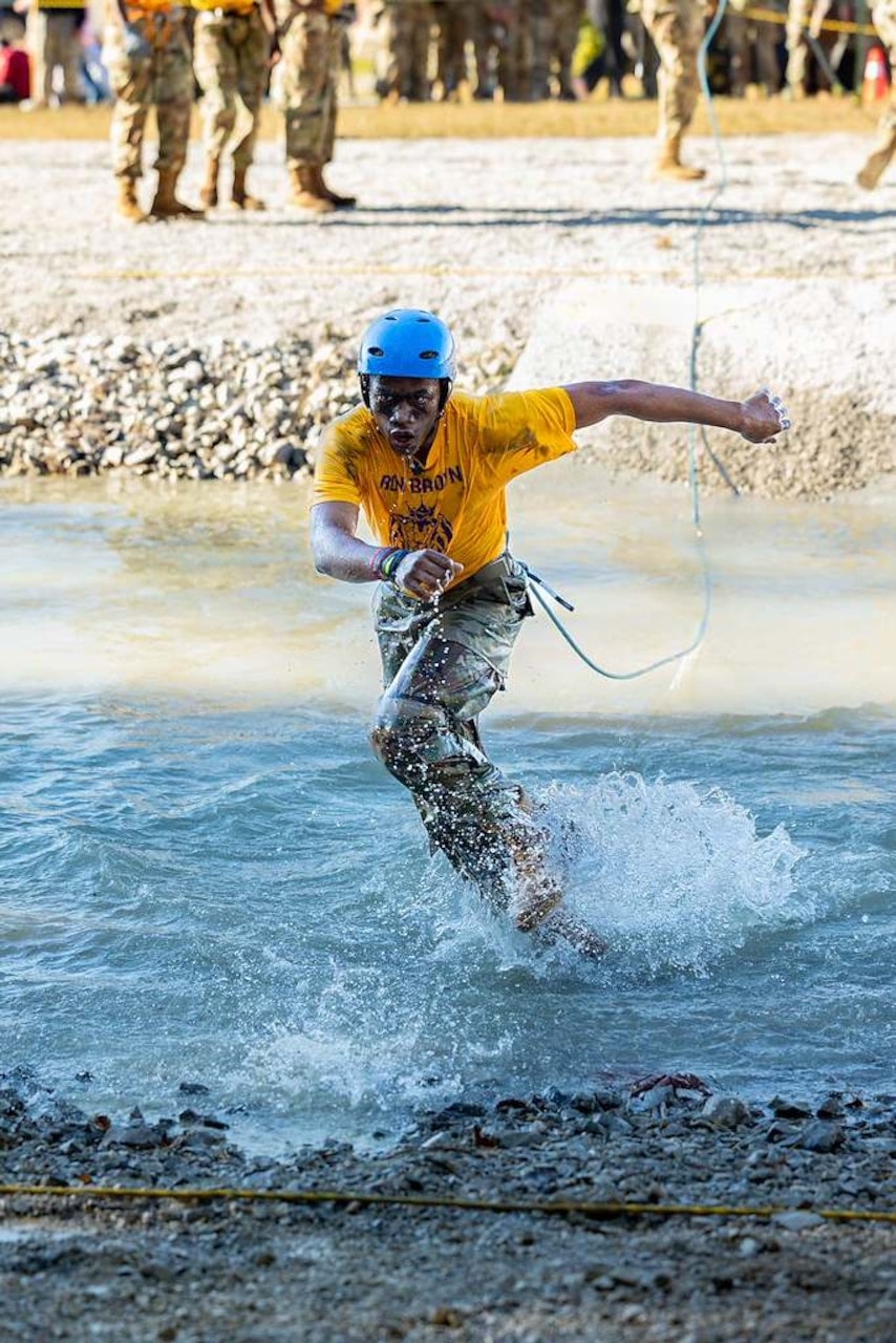 Junior ROTC Cadets Test Teamwork, Endurance at National Raider Challenge