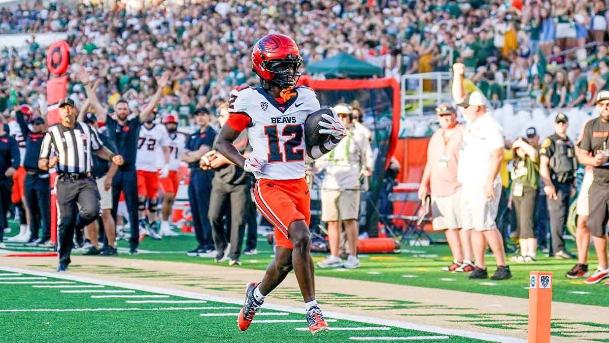 Jesse Legree turns on the jets as Oregon State runs past San Diego State in a three-touchdown statement
