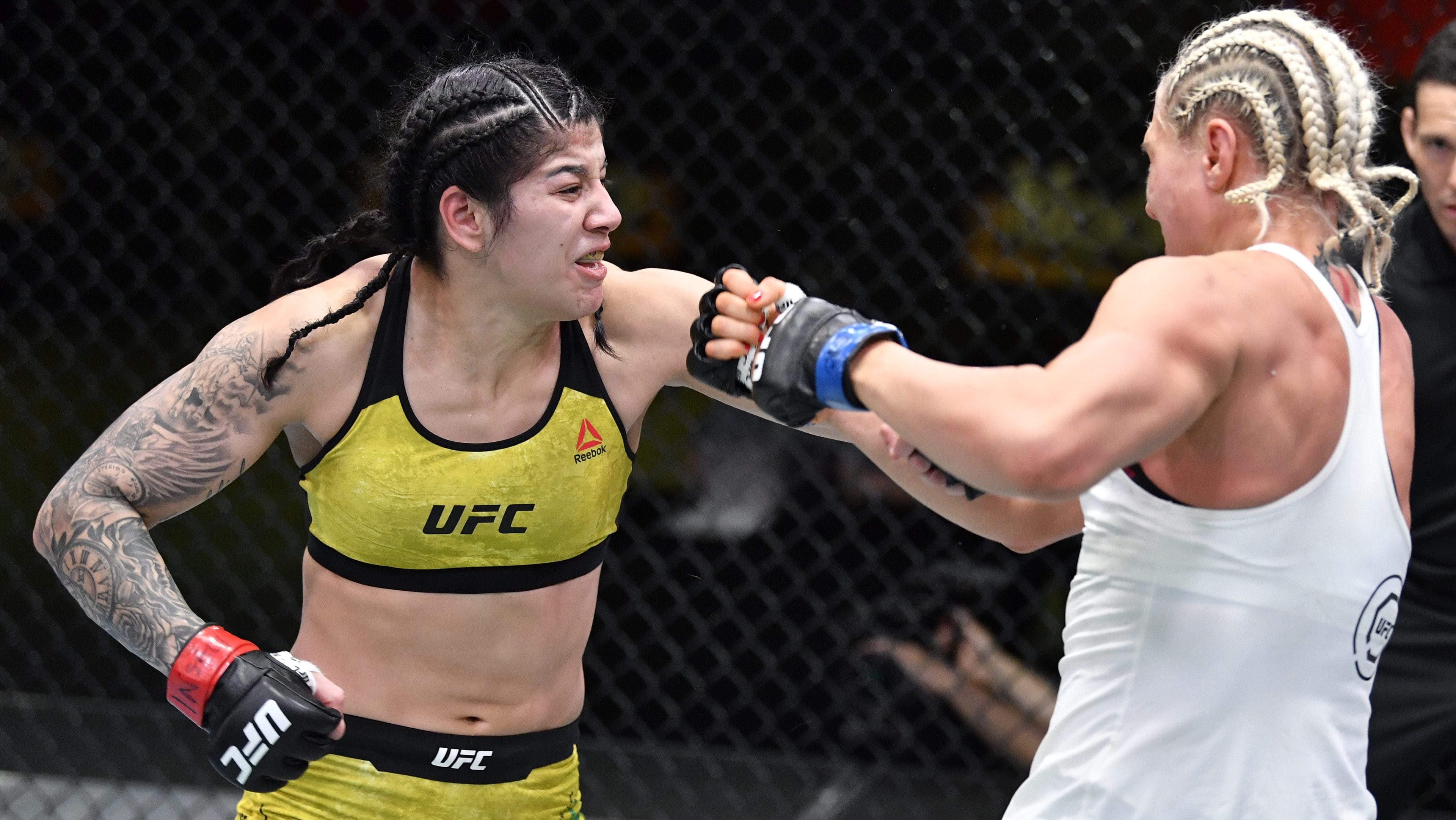 Ketlen Vieira says she was “shocked” after UFC cut announcement