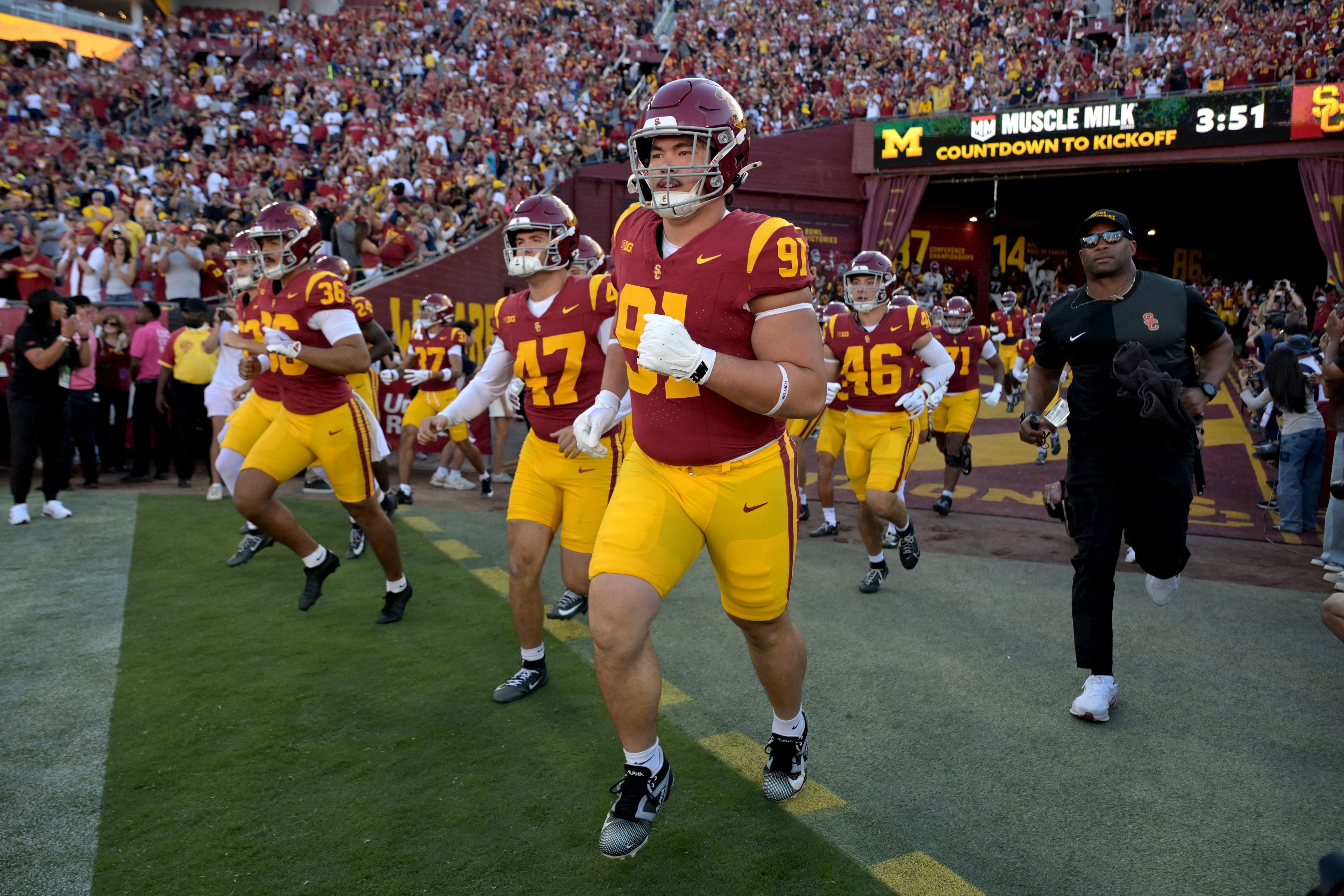College football returns Aug. 29 with eight televised games, and USC is the lone ranked team on the docket