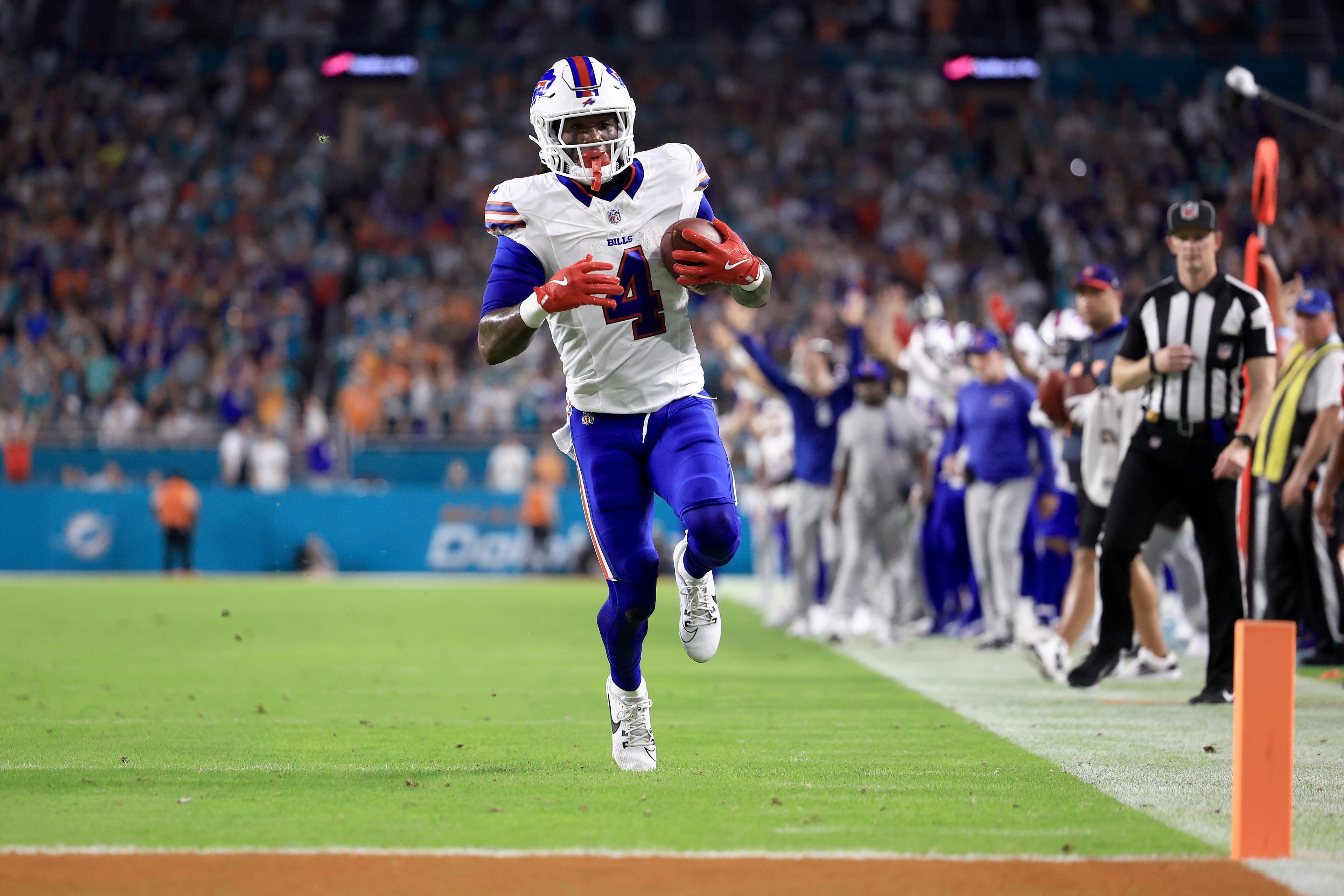 James Cook faces the challenge of turning a rushing title into a repeat season for the Bills