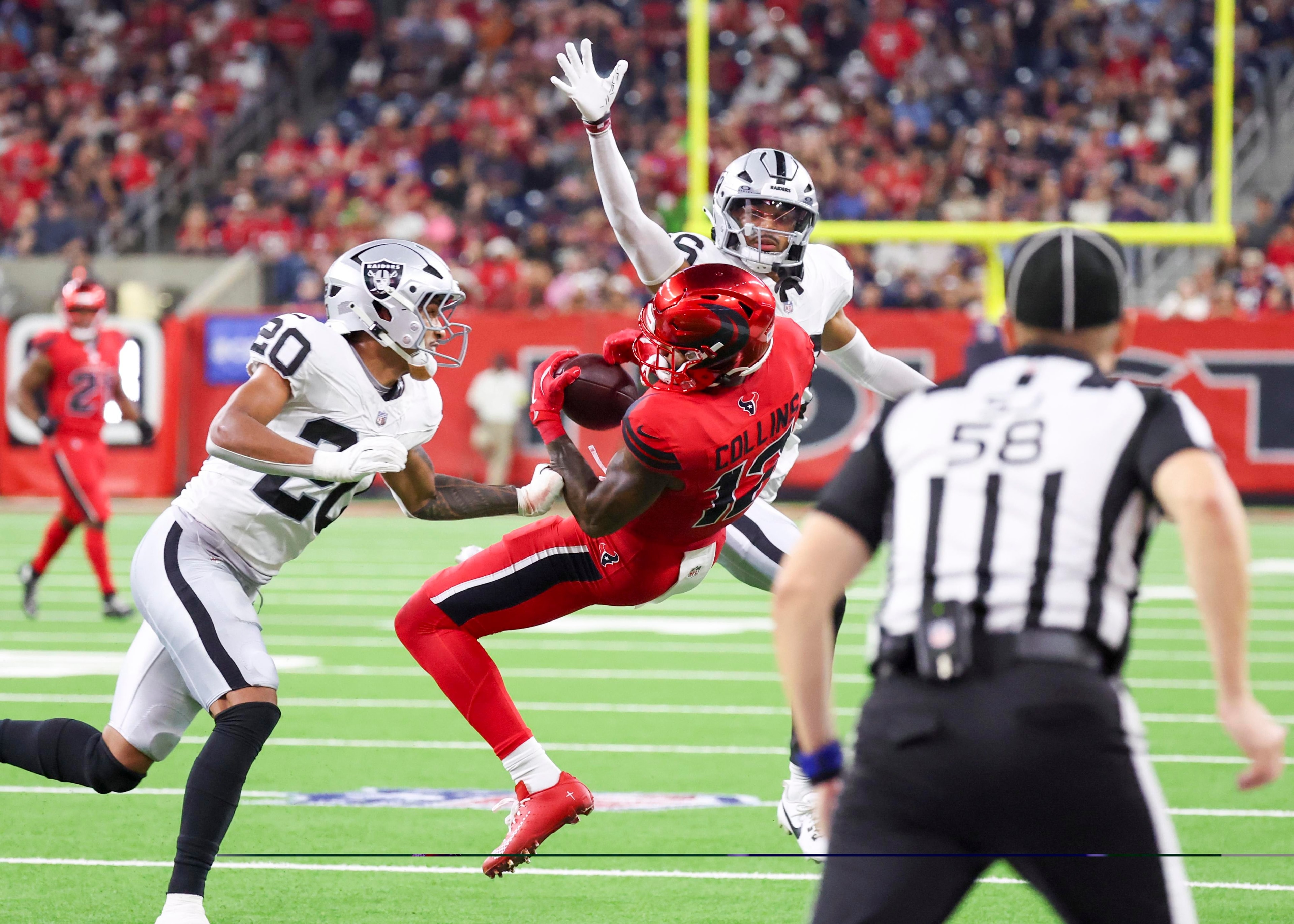 Raiders and Texans turn up the heat in joint practice, with Adam Butler and Isaiah Pola-Mao expecting a sharper tempo