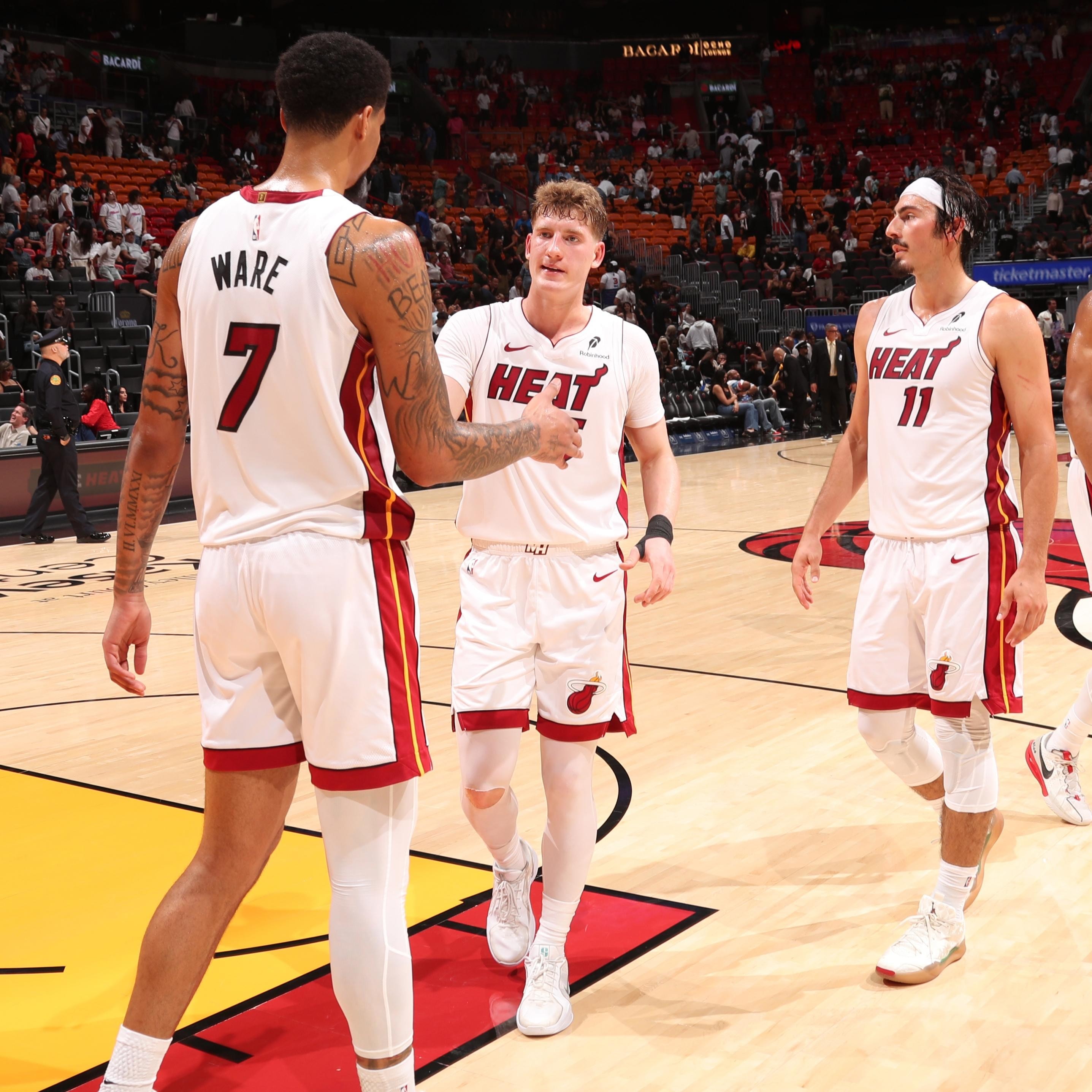 Heat rookies on Bucks roster could be ahead on the playbook learning curve