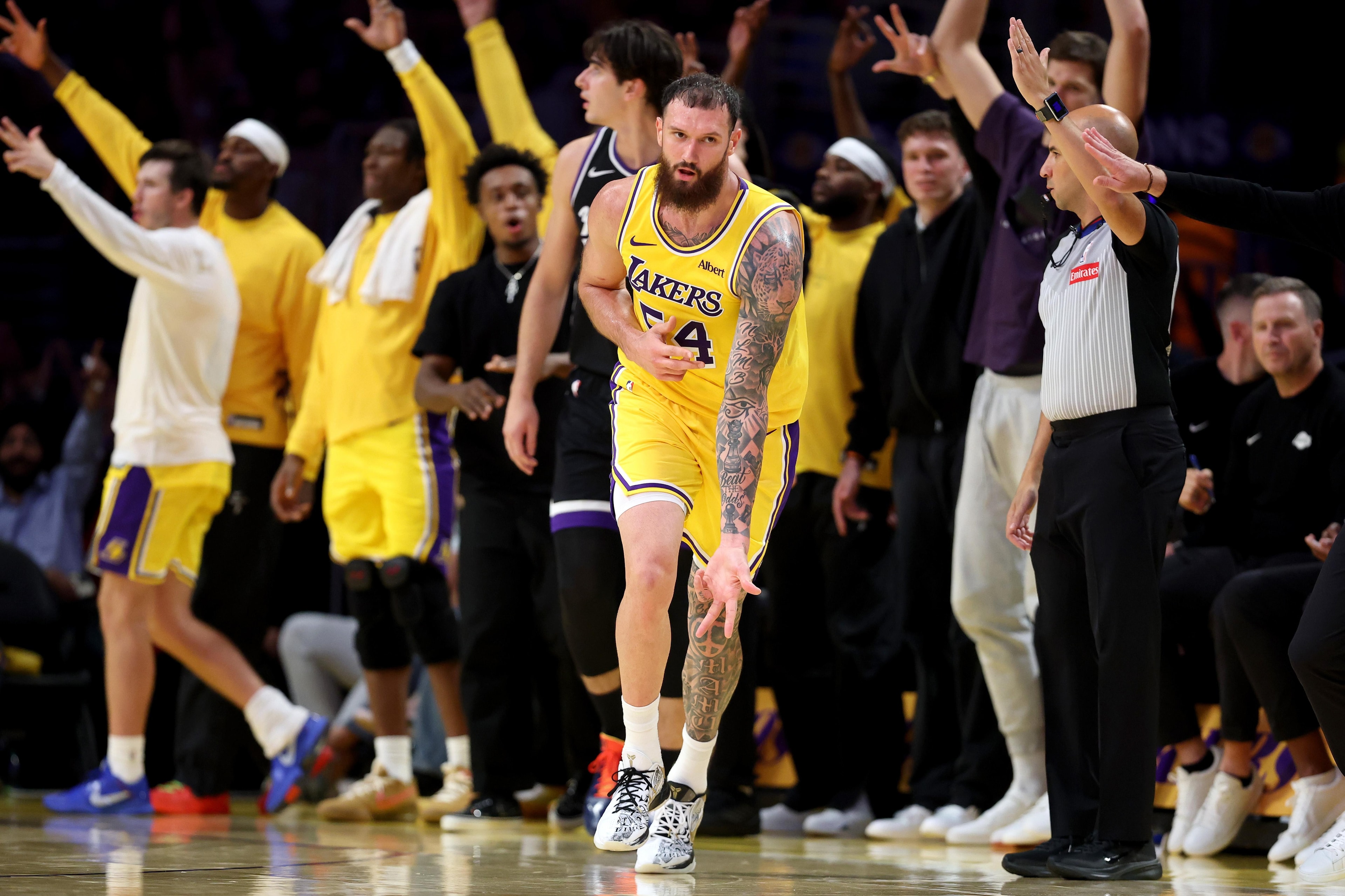 Sandro Mamukelashvili’s “connector” game continues to shape how the Lakers attack