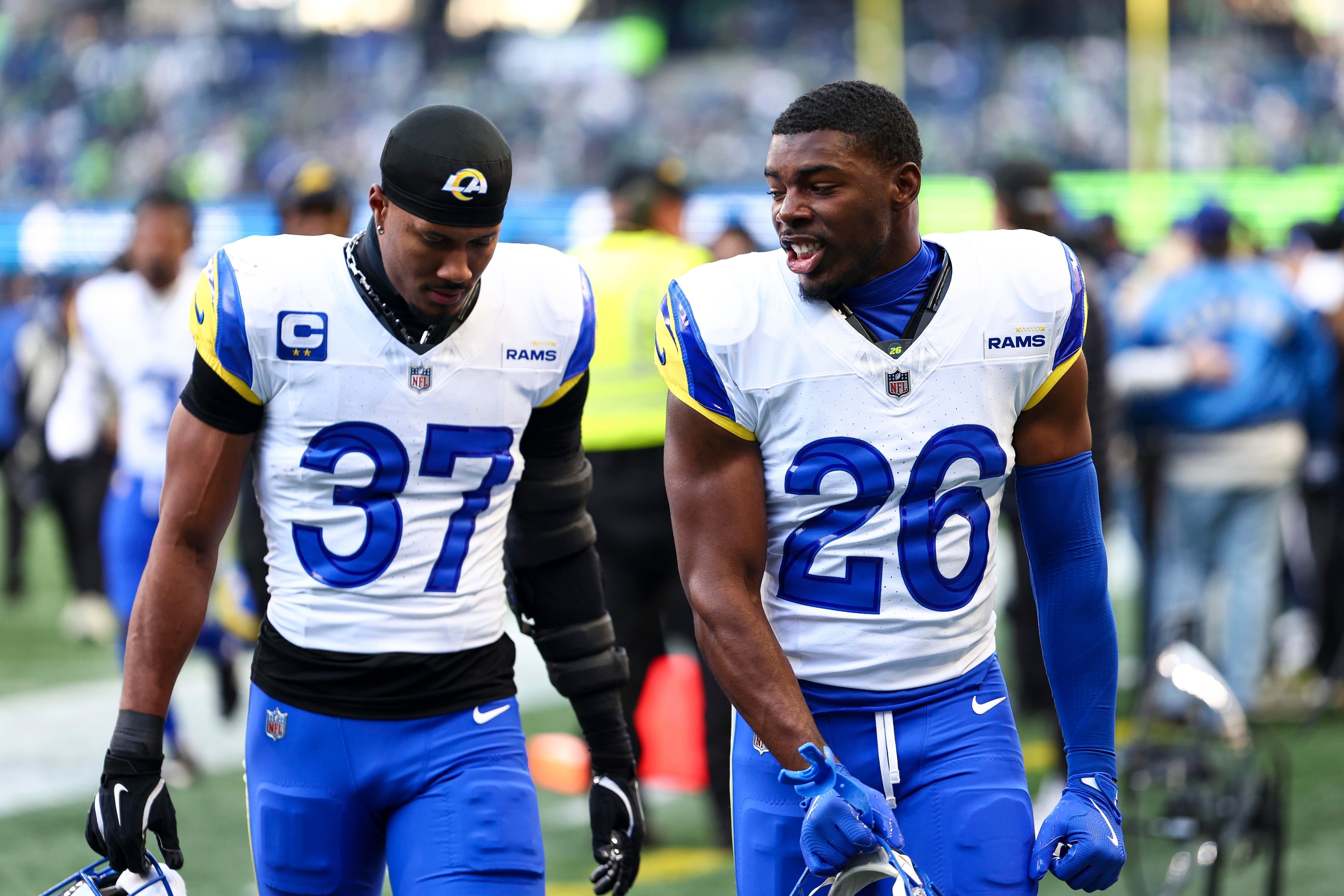 Rams face a roster-balance question at tackle and in the secondary as they settle their 53-man group