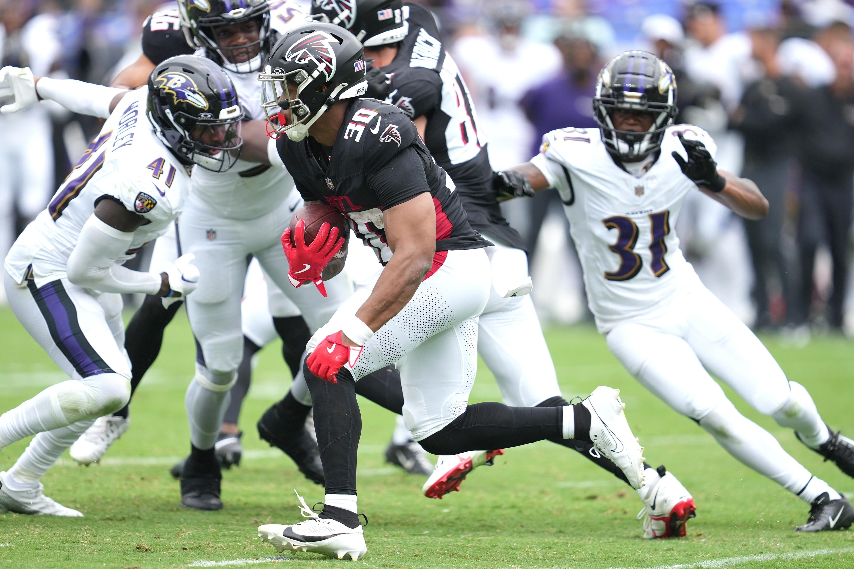 Falcons aim to validate their primetime surge as they visit the Ravens on Sunday Night Football